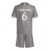 Maillot de foot Real Madrid Eduardo Camavinga #6 Troisième vêtements enfant 2024-25 Manches Courtes (+ pantalon court)